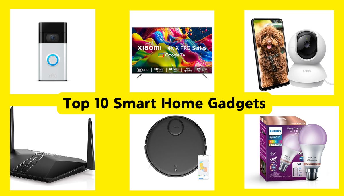 Top 10 Smart Home Gadgets | Incredible Features जो आपके घर को बदल देंगे!