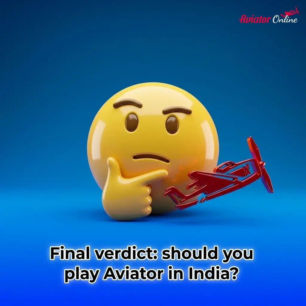 Aviator crash game verdict in India: play on licensed sites, try demo mode, manage bankroll and set limits
